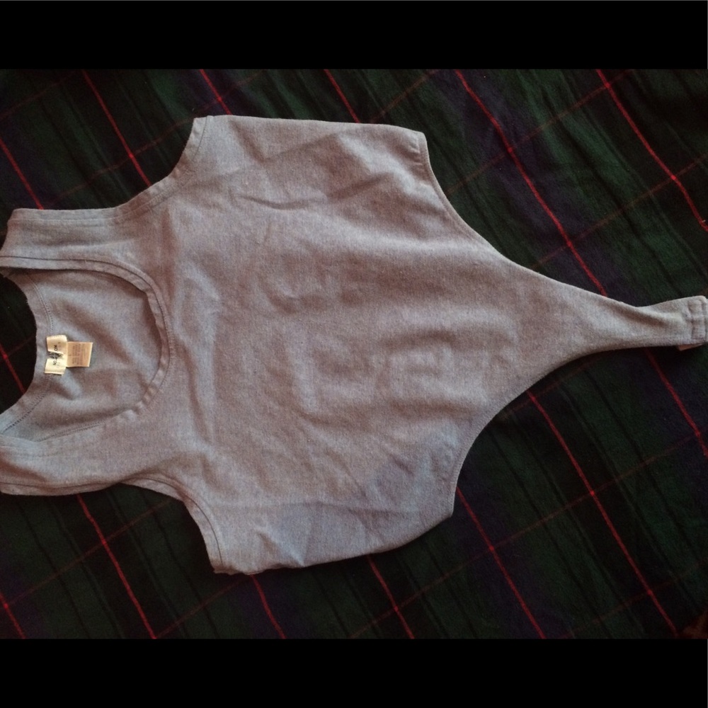 VINTAGE Sky Blue 80s thong bodysuit 💫